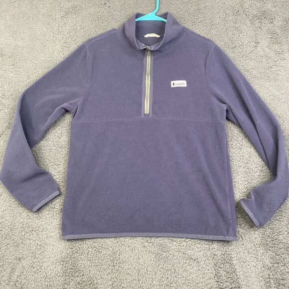 Cotopaxi Gear for Good Blue 1/4 Zip Pullover Fleece Sweater Size M - Picture 1 of 13